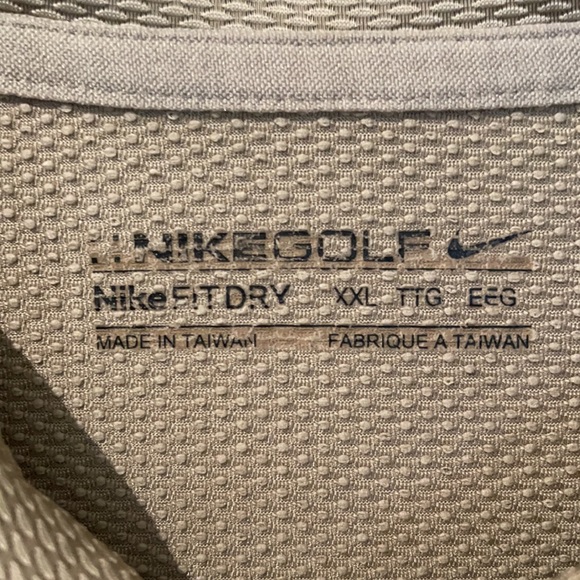 Nike Golf Shirt Polo Style Men's XXL - Picture 4 of 5